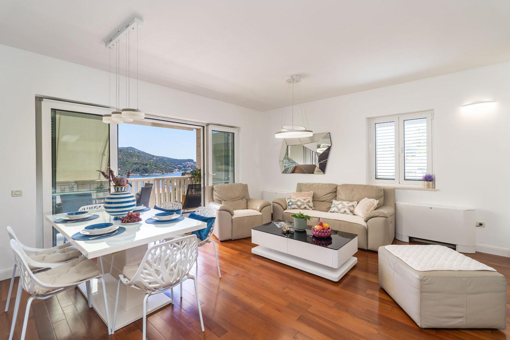 Seaview Elegance Apartment Zaton  Exteriér fotografie
